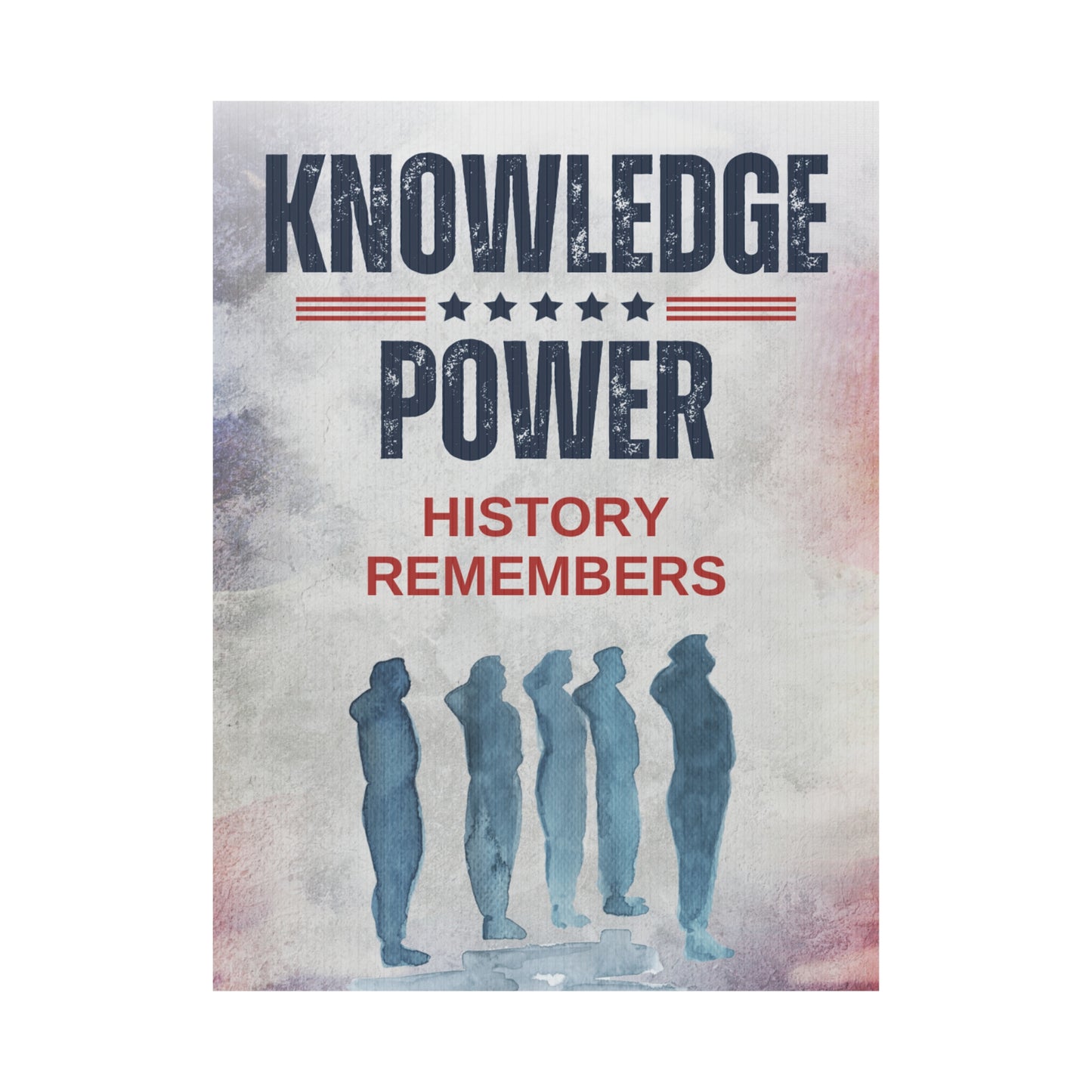 Knowledge is Power - Plastic Sign