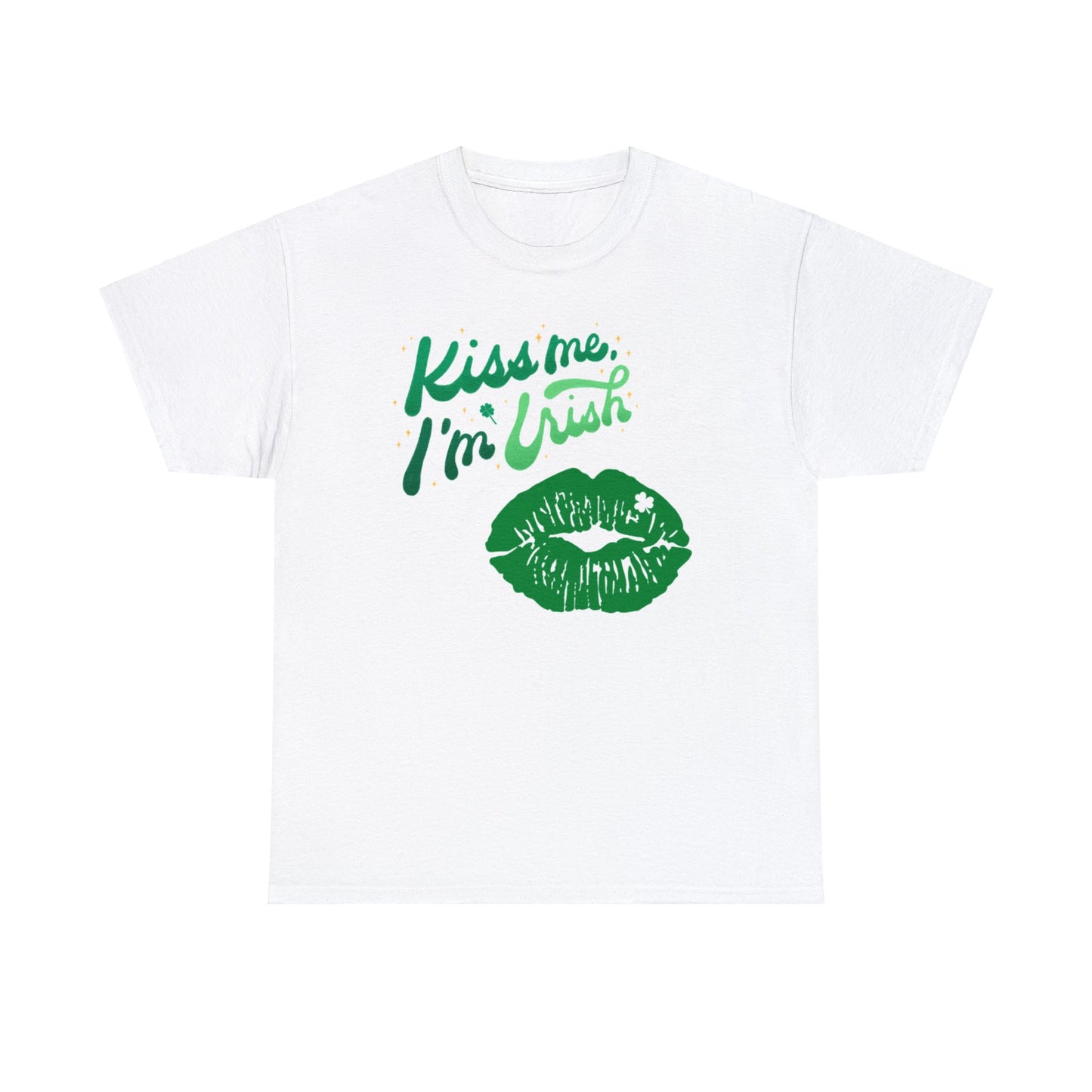 Kiss Me I’m Irish - Heavy Cotton Tee
