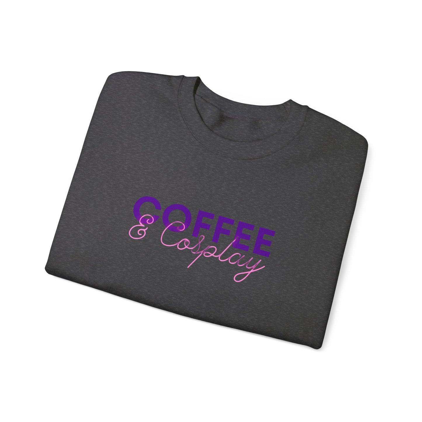 Coffee and Cosplay - Heavy Blend™ Crewneck Sweatshirt