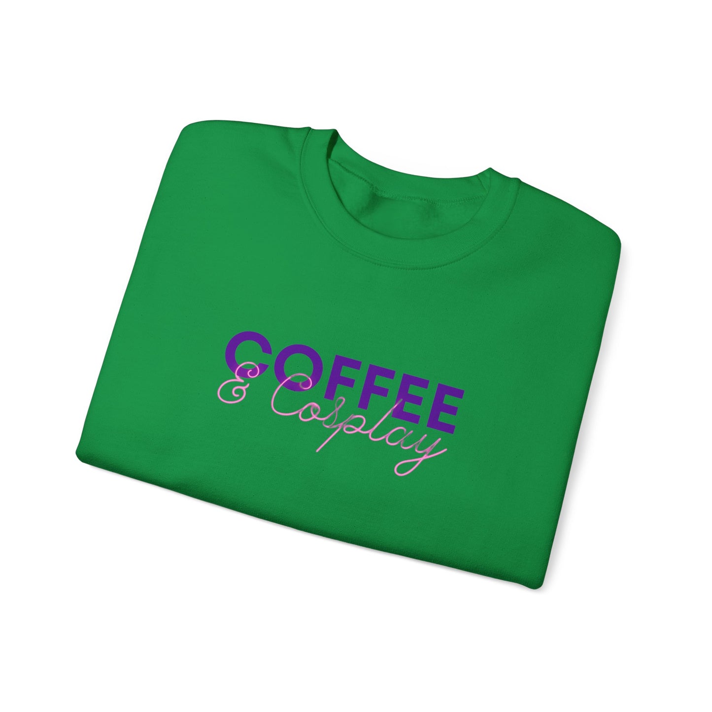 Coffee and Cosplay - Heavy Blend™ Crewneck Sweatshirt