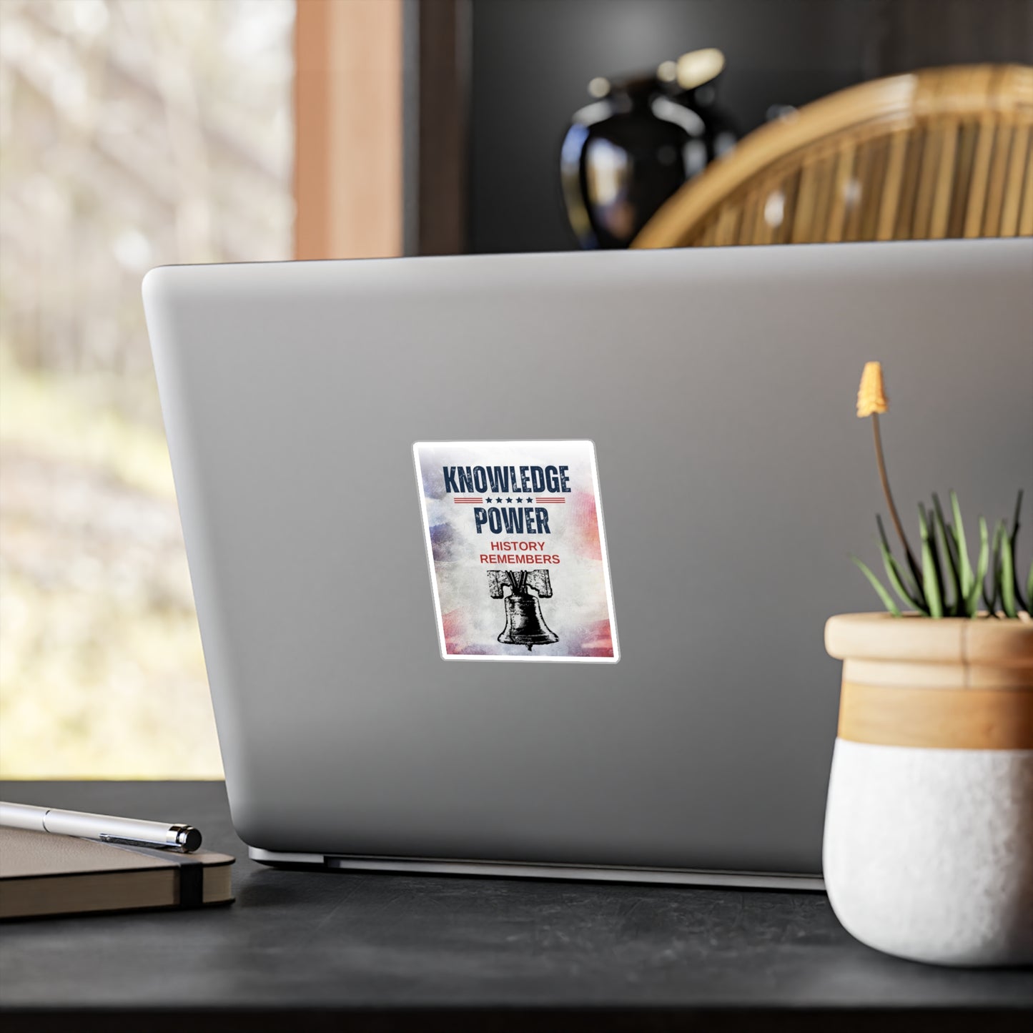 Knowledge is Power, History Remembers - Vinyl Decals -