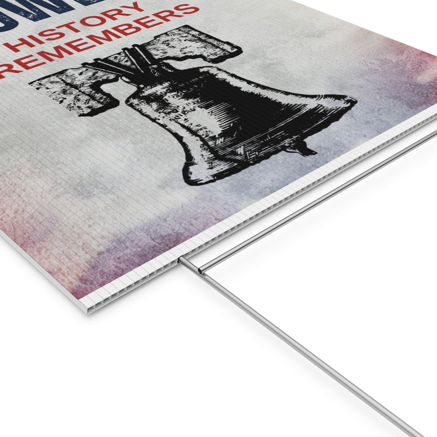 Knowledge is Power, History Remembers - Plastic Sign