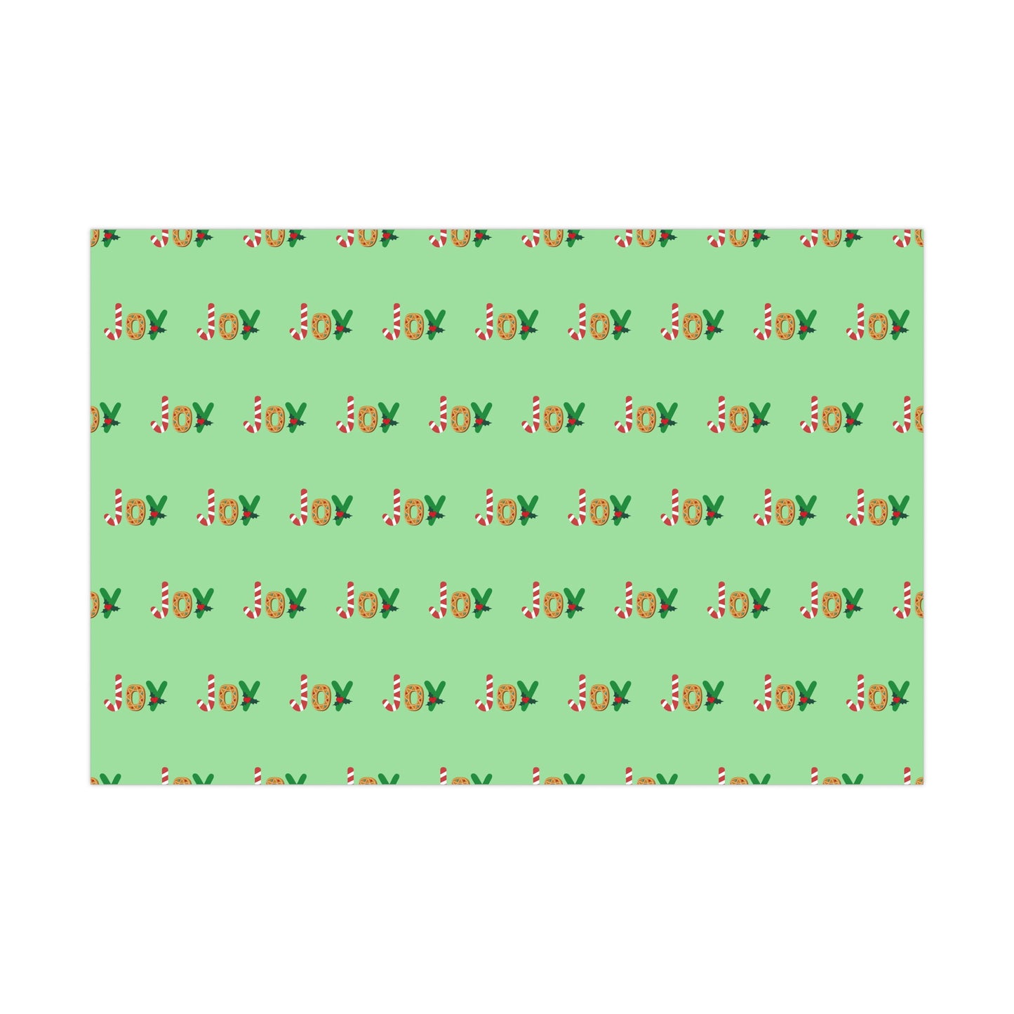 Holiday Joy Gift Wrap Paper