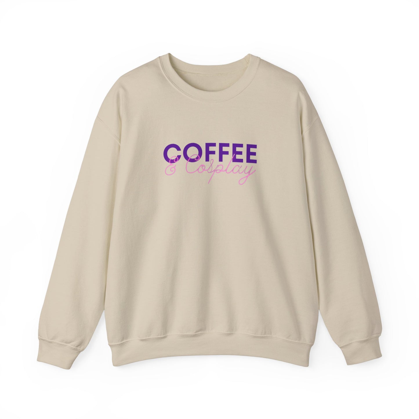 Coffee and Cosplay - Heavy Blend™ Crewneck Sweatshirt