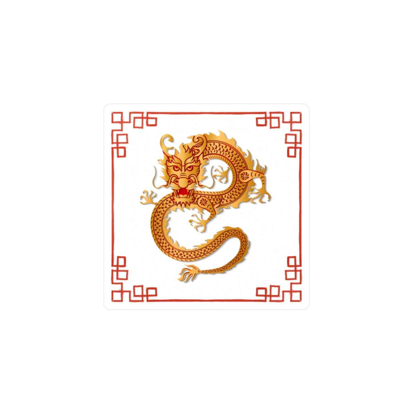 Golden Dragon - Vinyl Decals