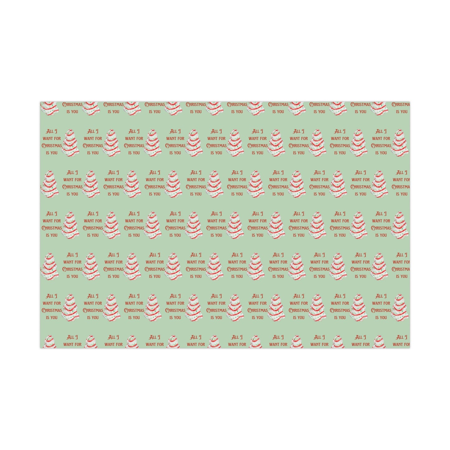 Sweet Christmas Gift Wrap Paper