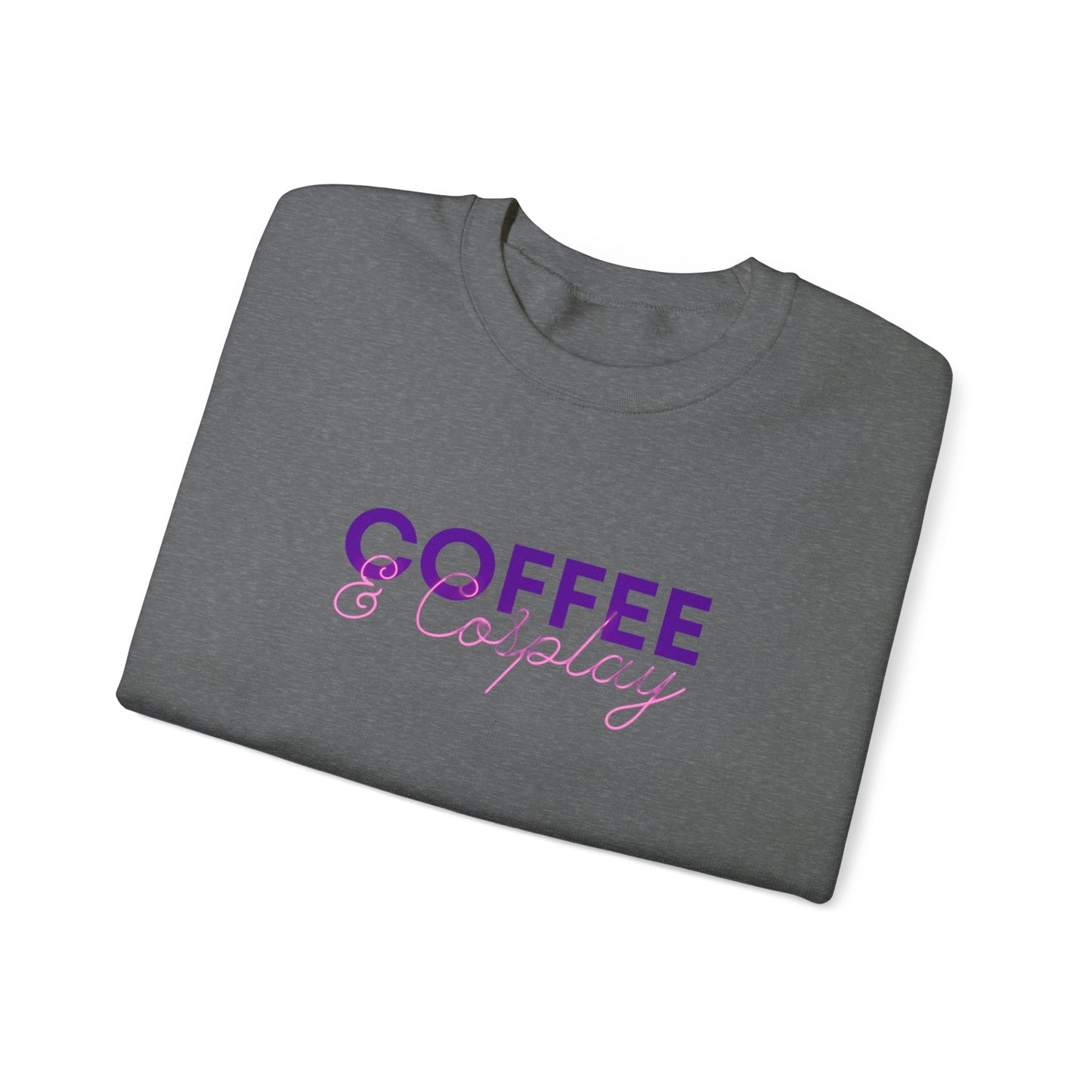 Coffee and Cosplay - Heavy Blend™ Crewneck Sweatshirt