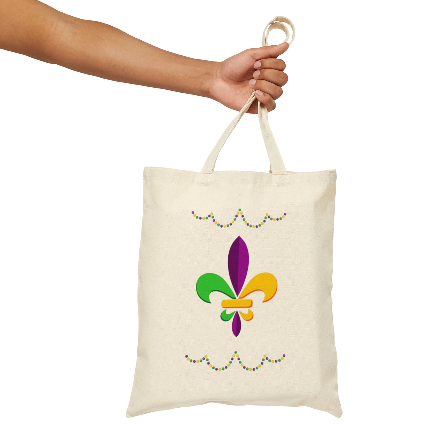 Mardi Gras - Cotton Canvas Tote Bag