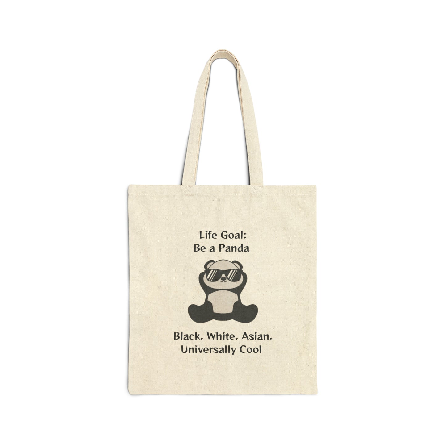 Ba a Panda - Cotton Canvas Tote Bag