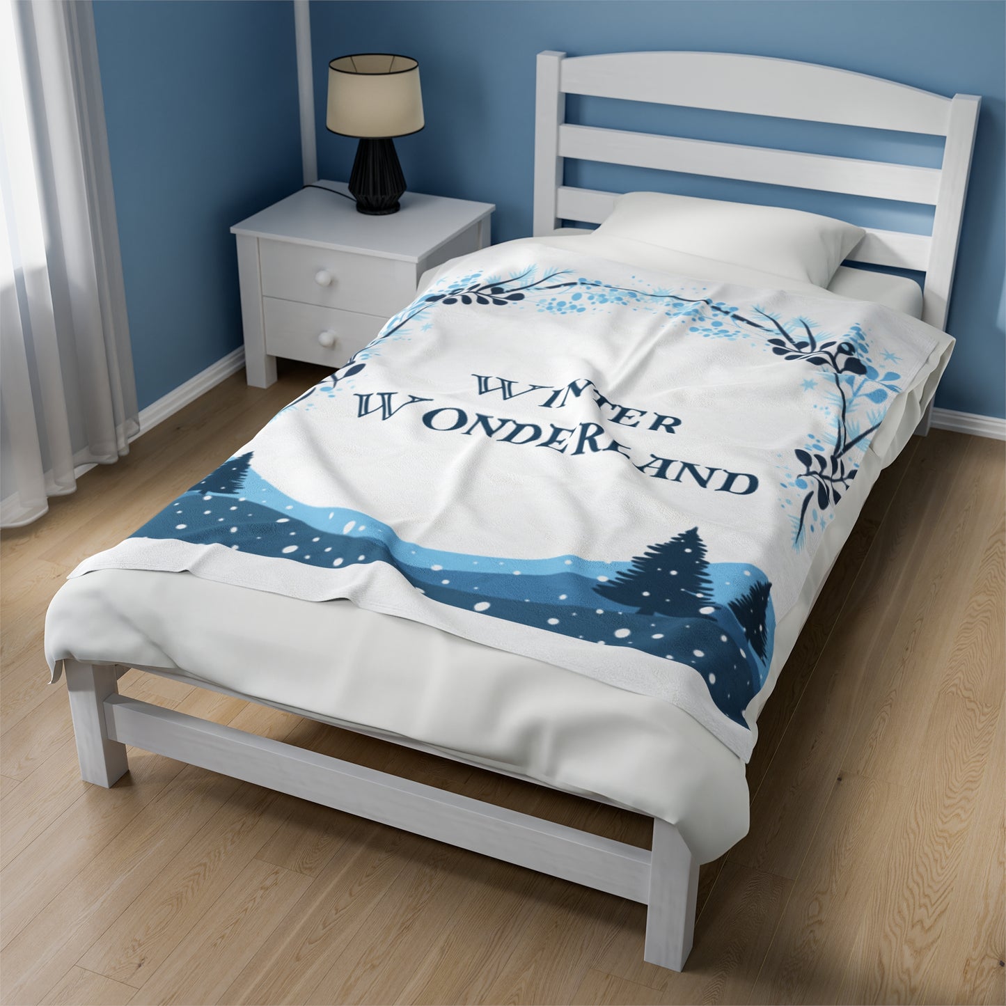 Winter Wonderland Plush Blanket