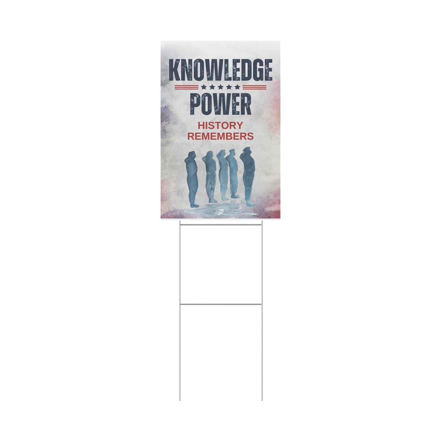 Knowledge is Power - Plastic Sign
