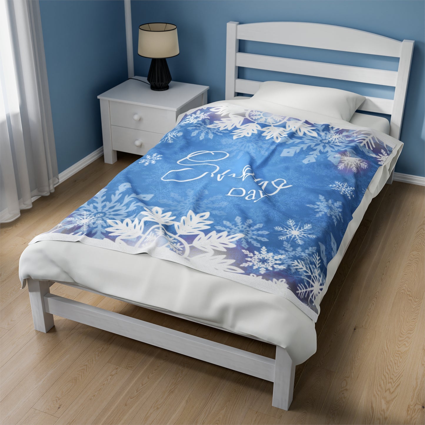 Snow Day Plush Blanket