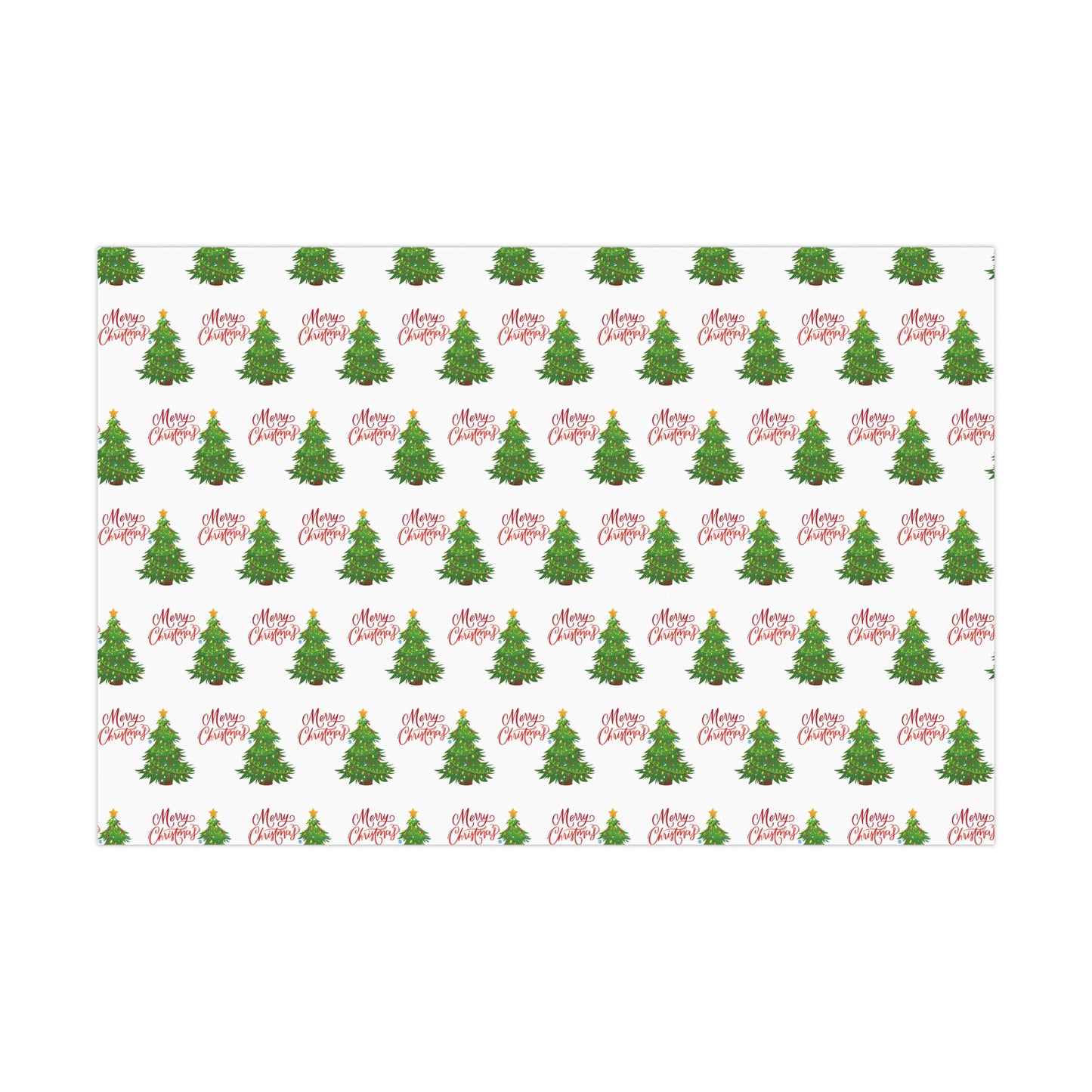 Merry Christmas Gift Wrap Paper