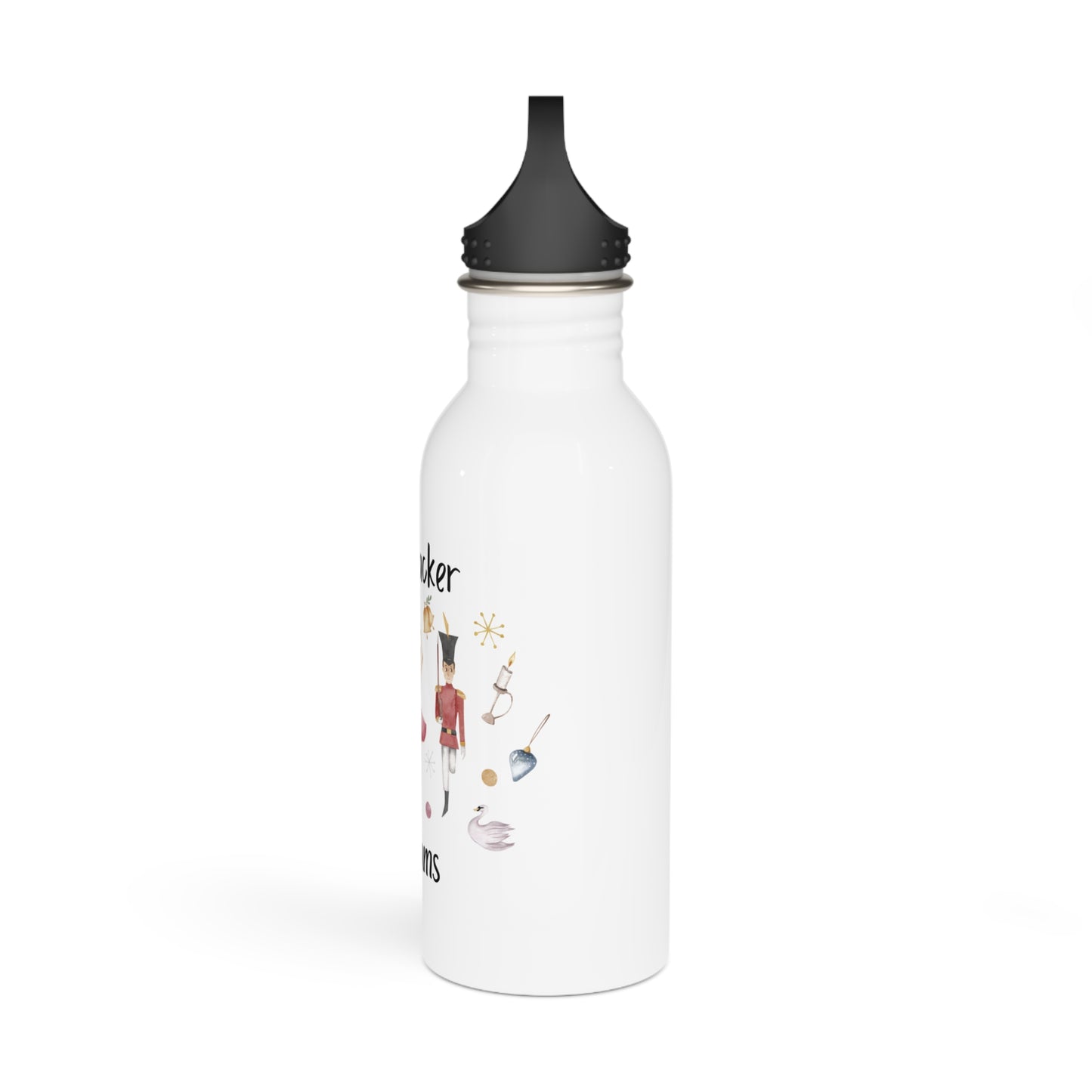 Nutcracker Dreams Water Bottle, Sports Lid
