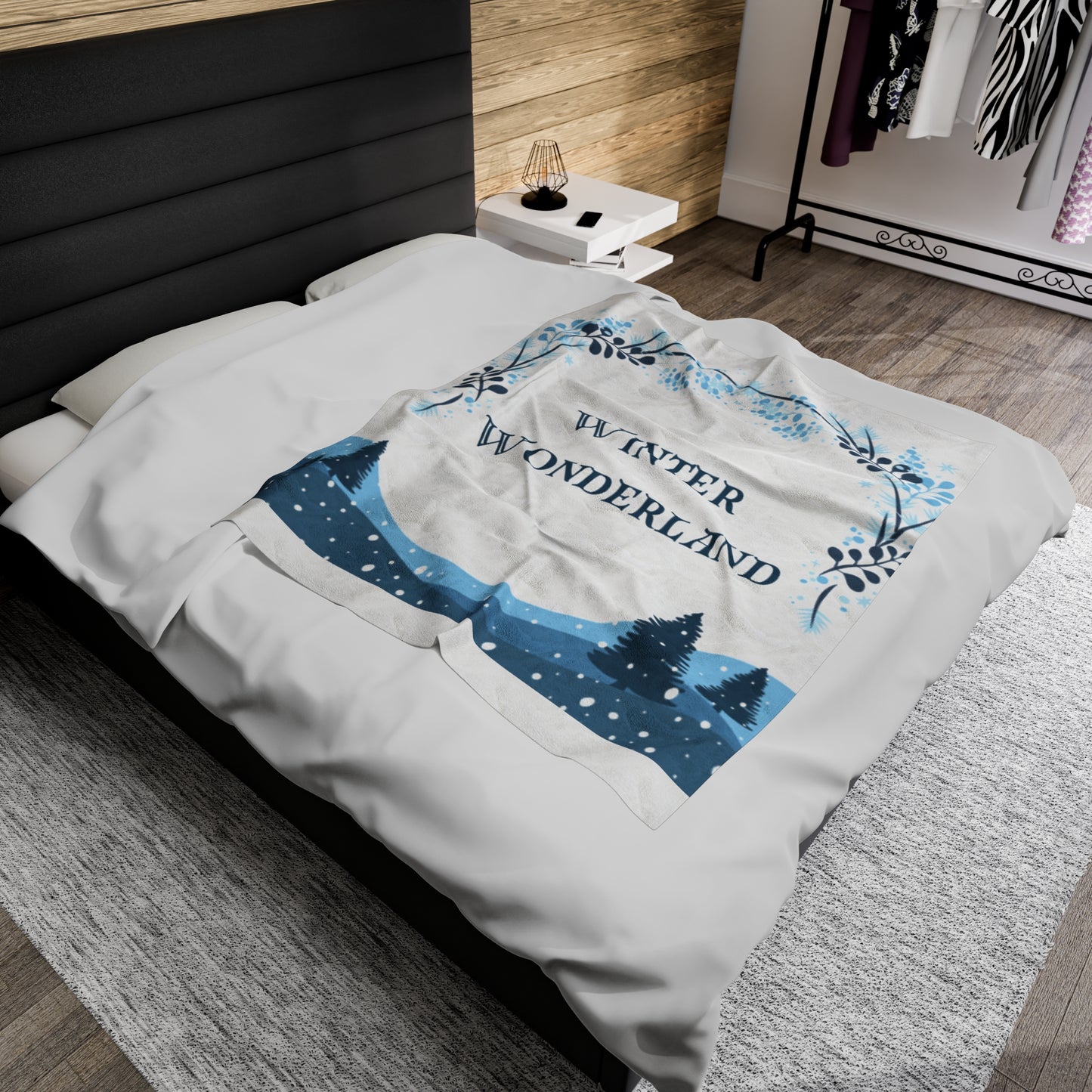 Winter Wonderland Plush Blanket
