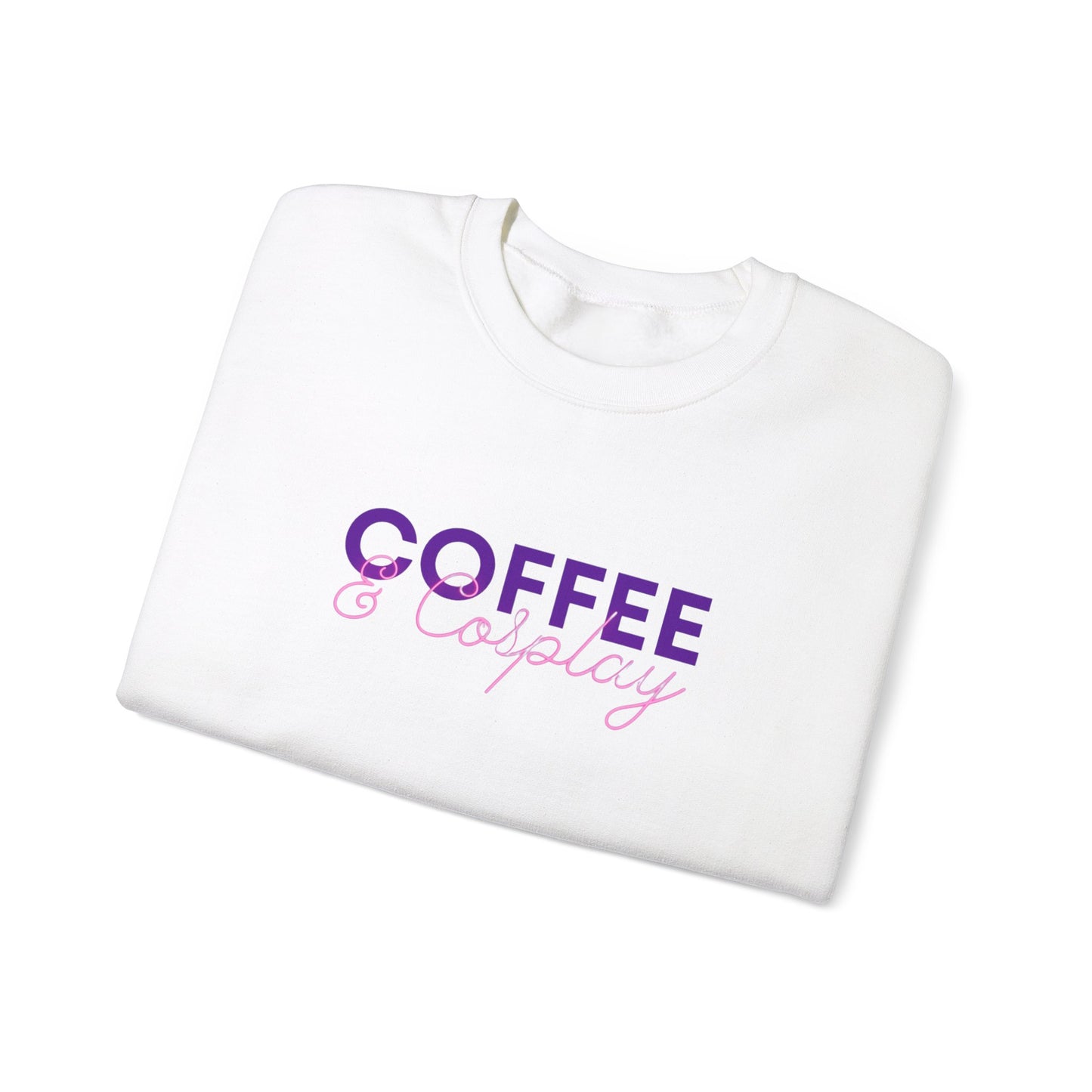 Coffee and Cosplay - Heavy Blend™ Crewneck Sweatshirt