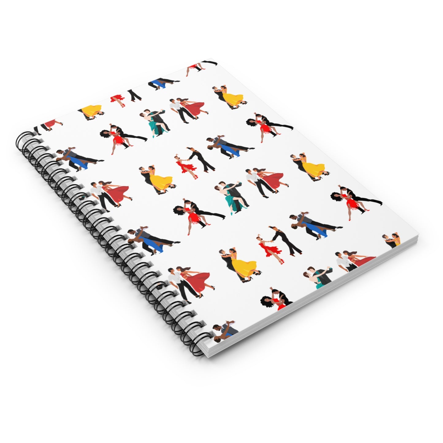 Ballroom Dancing - Spiral Notebook - Ruled Line