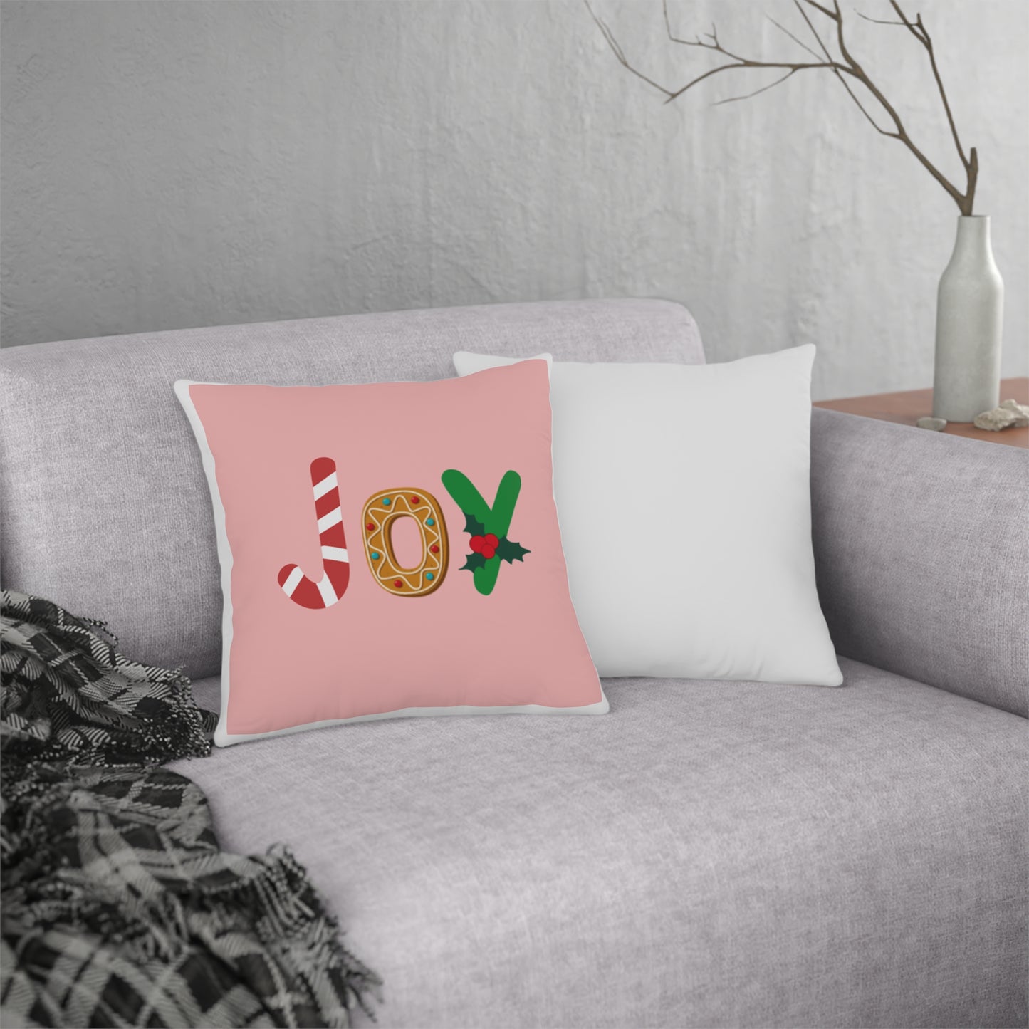 Holiday Joy Waterproof Pillow