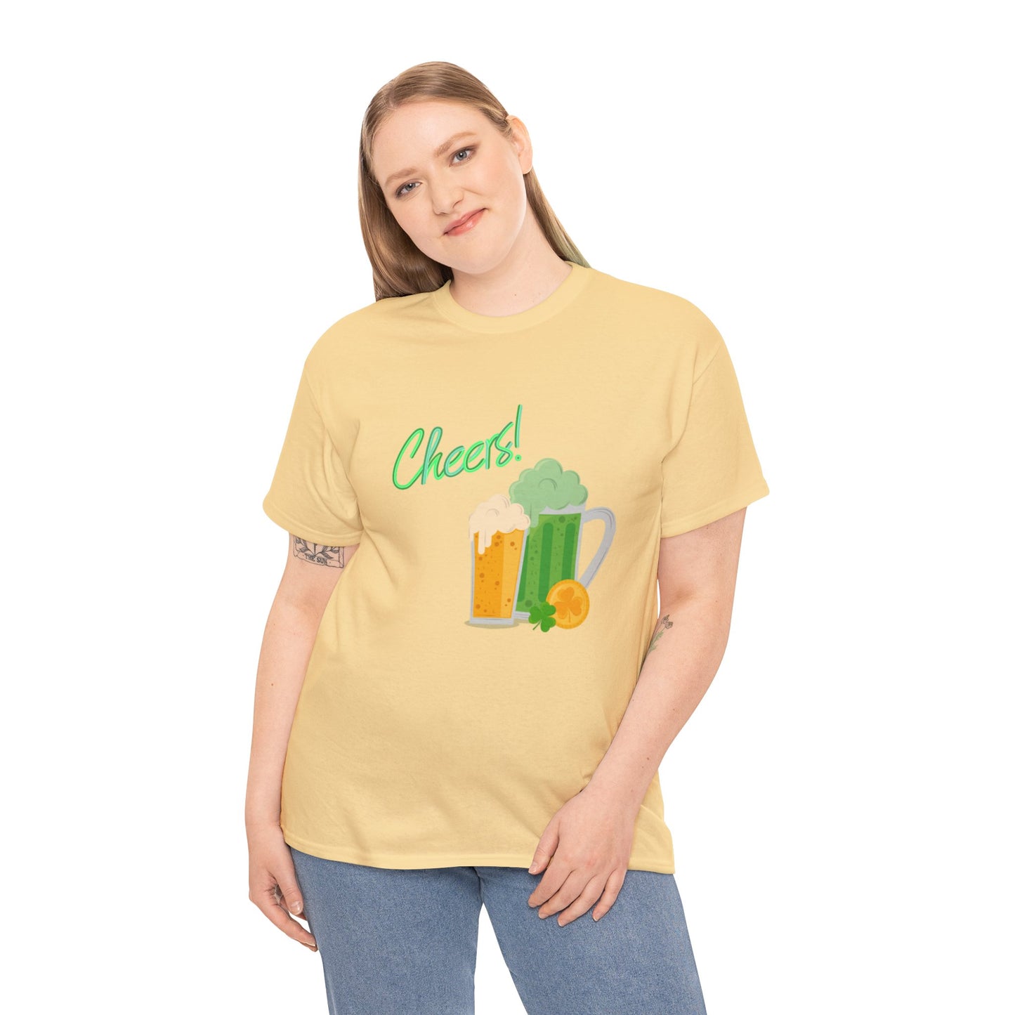 Irish Cheers - Heavy Cotton Tee