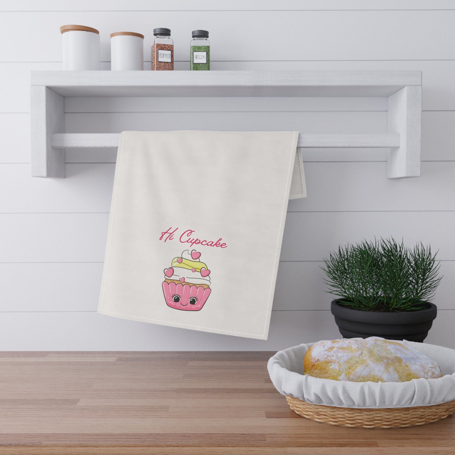 Hi Cupcake - Kitchen Towel