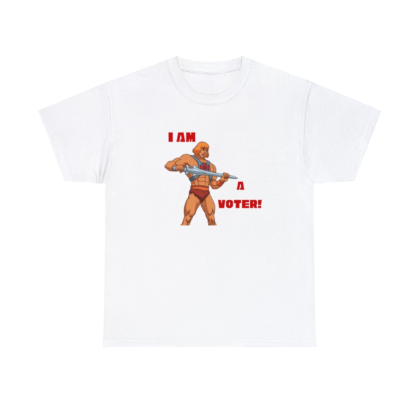 He-Man Voter - Unisex Heavy Cotton Tee