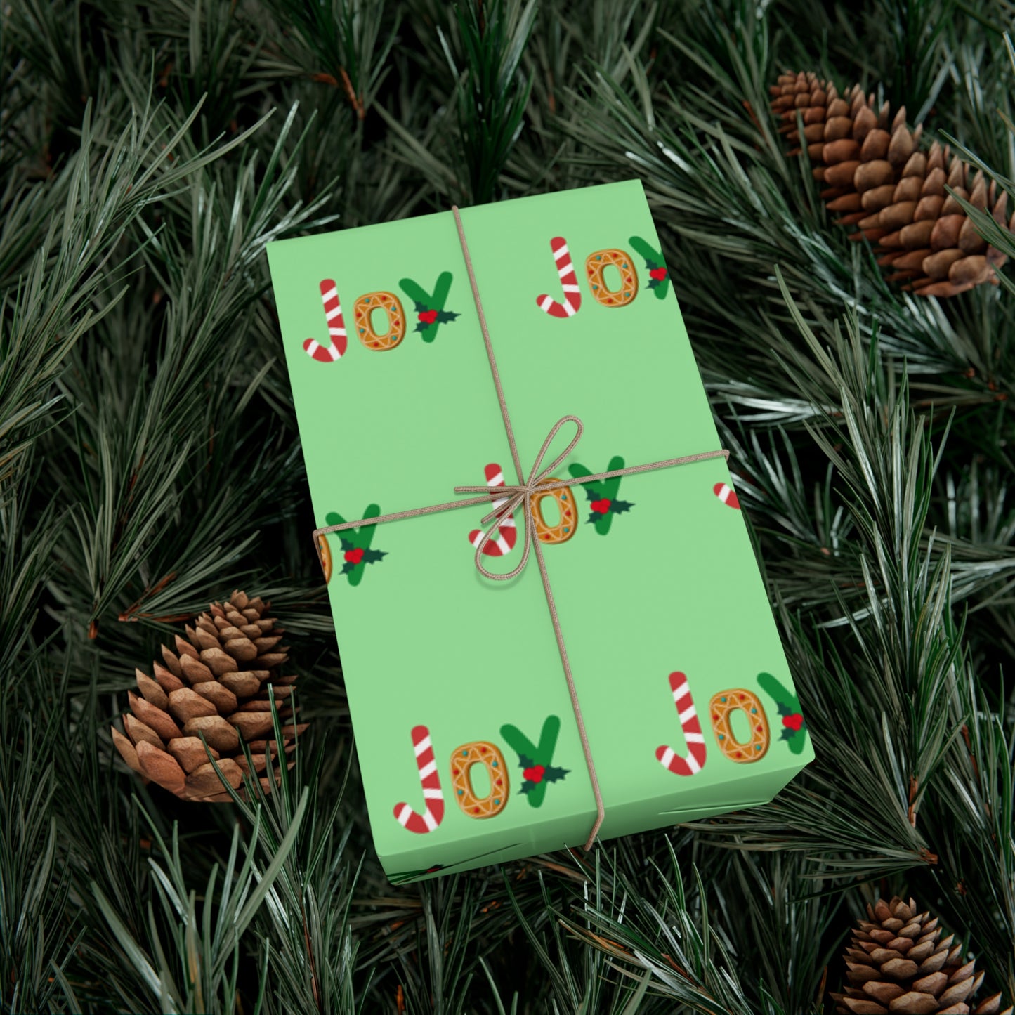 Holiday Joy Gift Wrap Paper