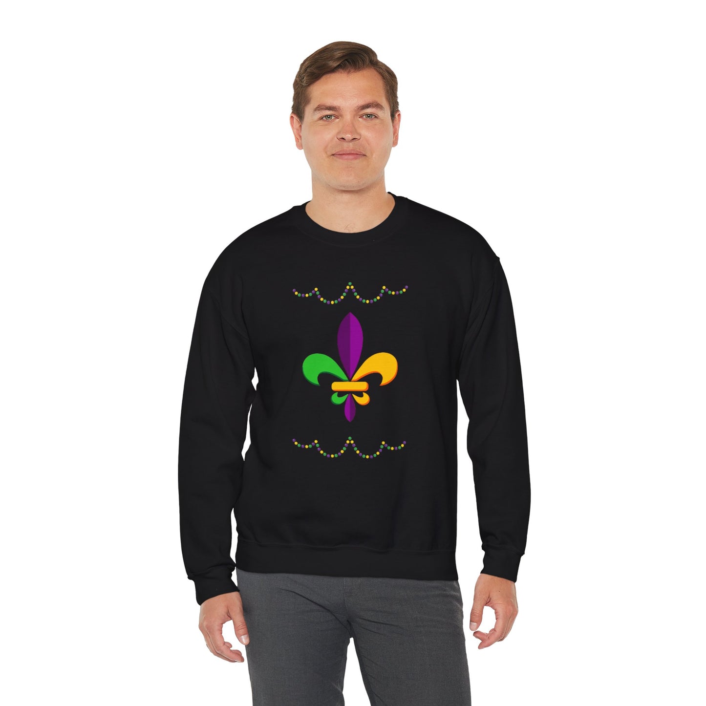 Mardi Gras - Unisex Heavy Blend™ Crewneck Sweatshirt