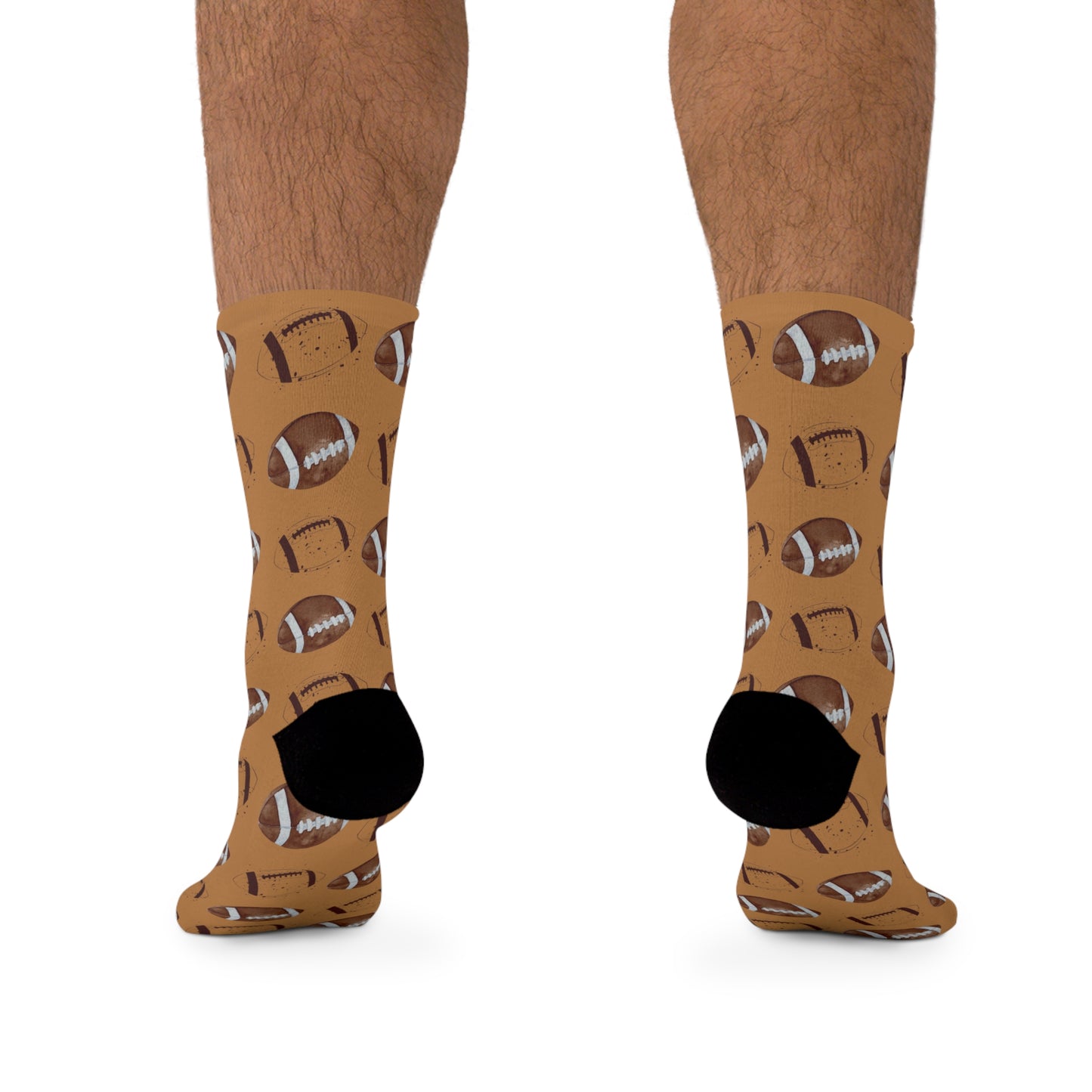 Game Day Football Socks (brown)