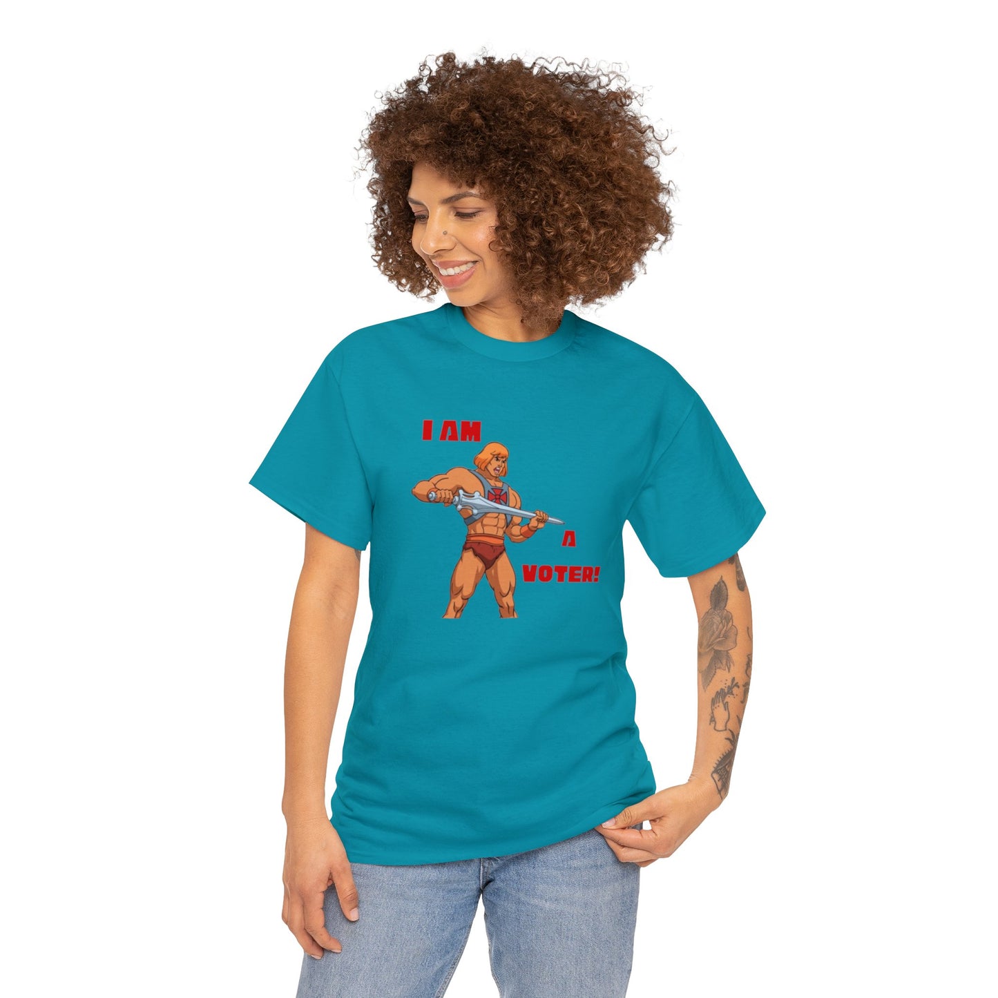 He-Man Voter - Unisex Heavy Cotton Tee