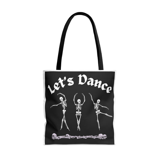 Lets Dance Halloween Tote Bag