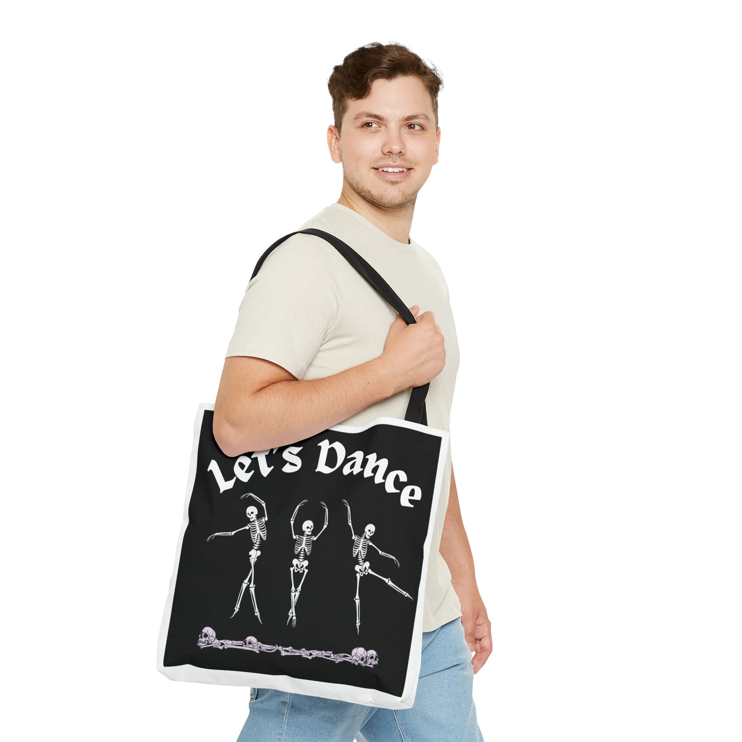 Lets Dance Halloween Tote Bag