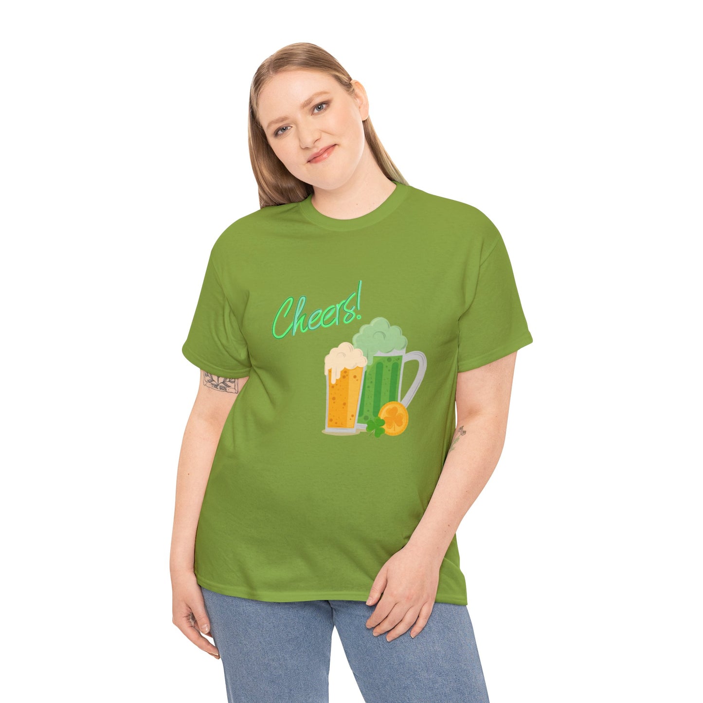 Irish Cheers - Heavy Cotton Tee