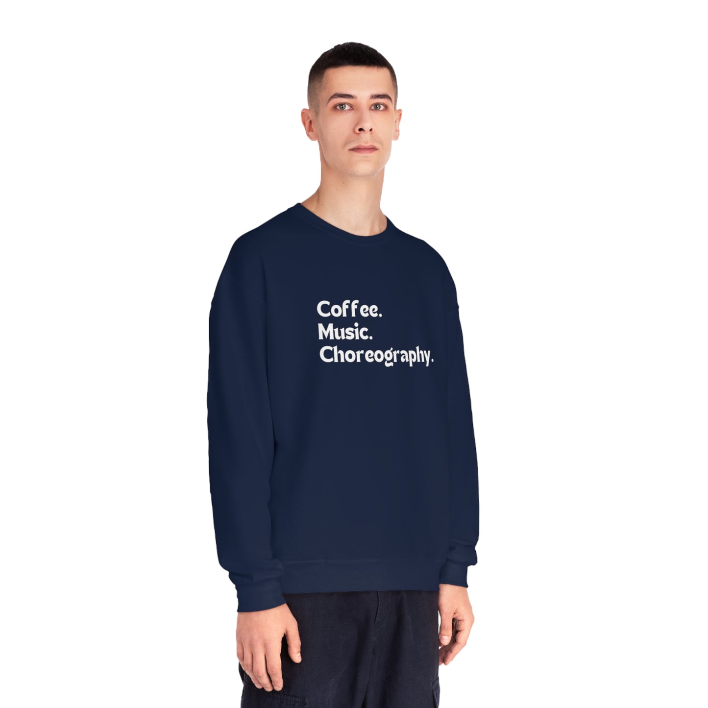 Coffee Music Choreography - Crewneck Sweatshirt