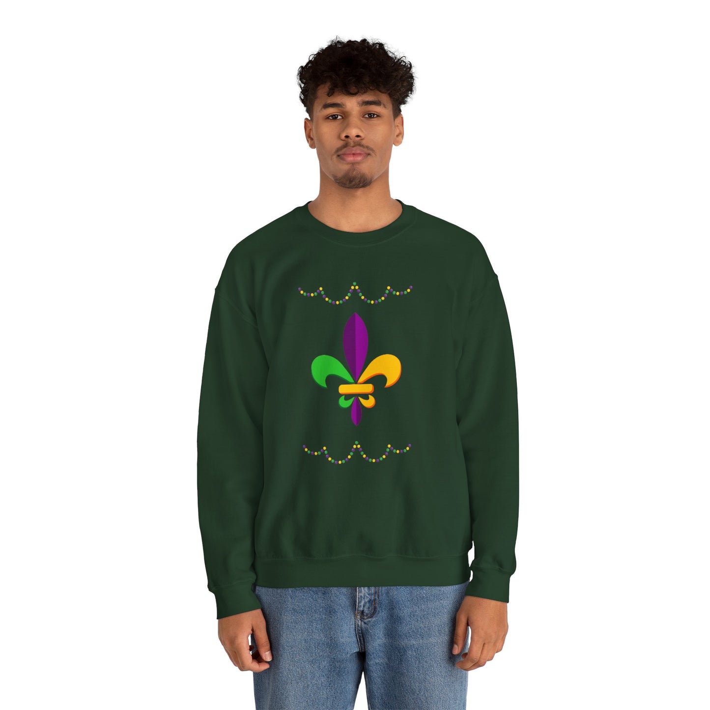 Mardi Gras - Unisex Heavy Blend™ Crewneck Sweatshirt