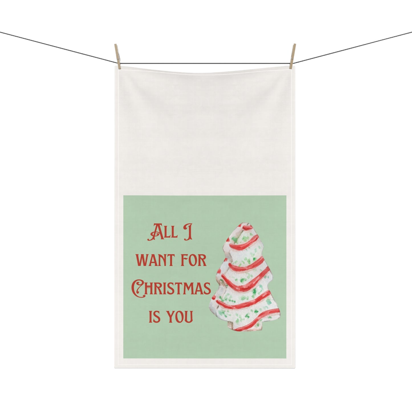 Christmas Treats Cotton Tea Towel