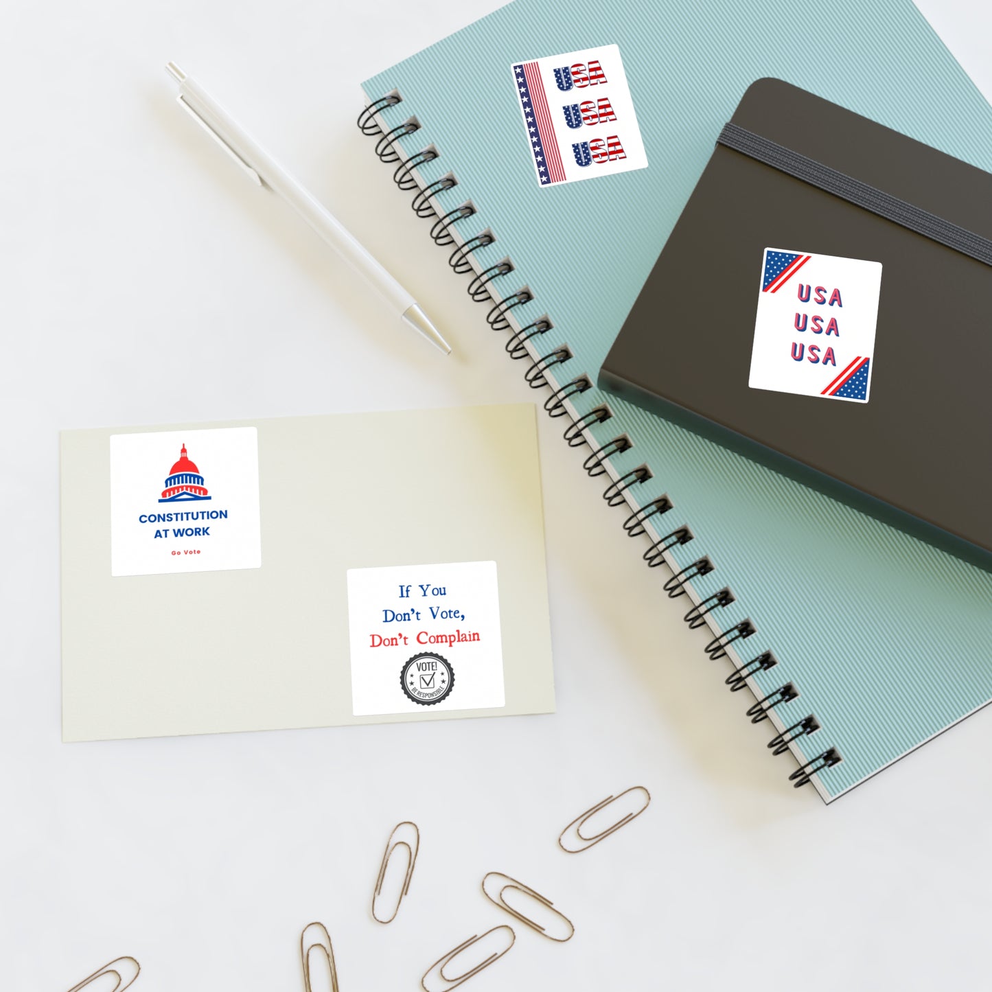 USA Go Vote - Sticker Sheets