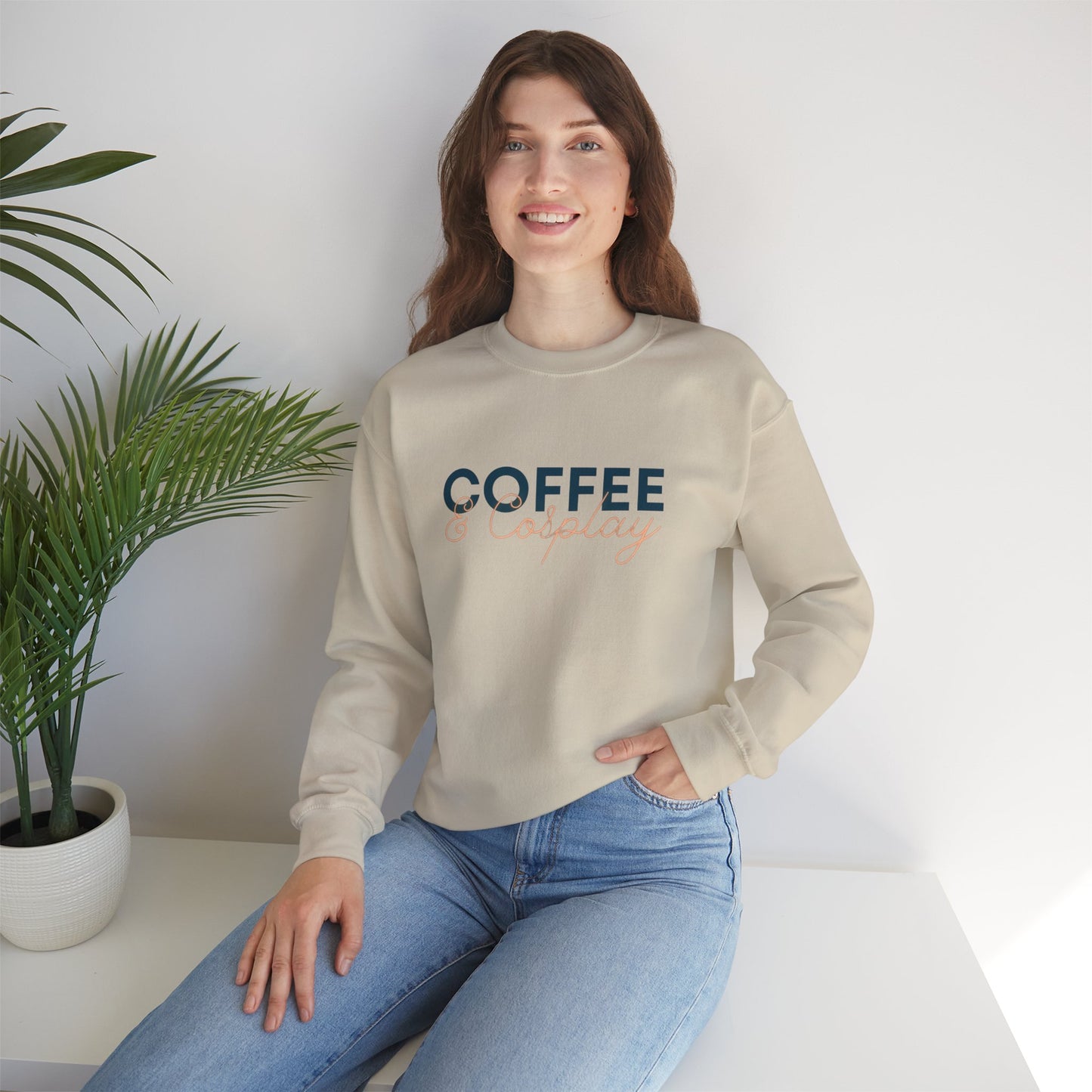 Coffee and Cosplay - Crewneck Sweatshirt