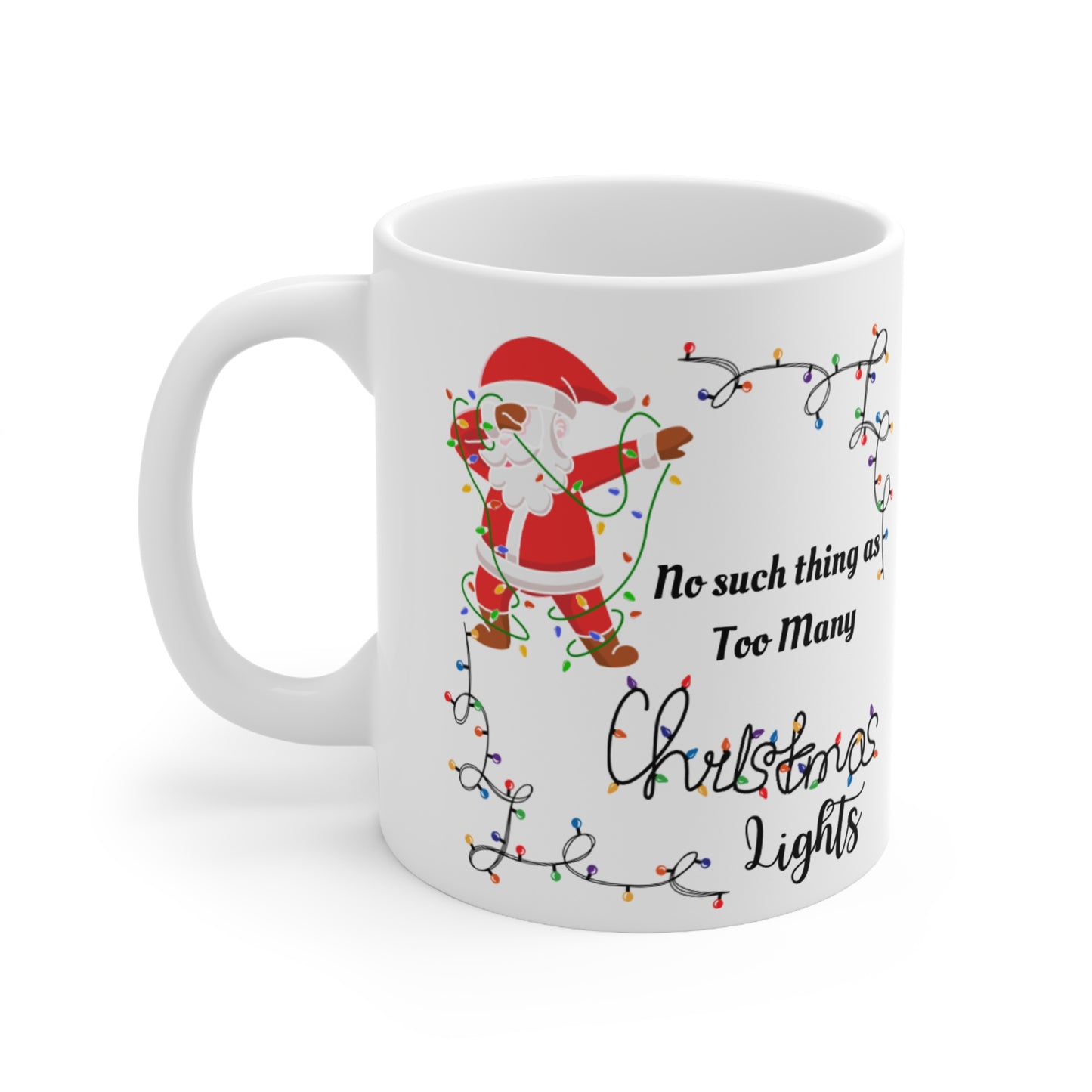 Christmas Lights Mug 11oz