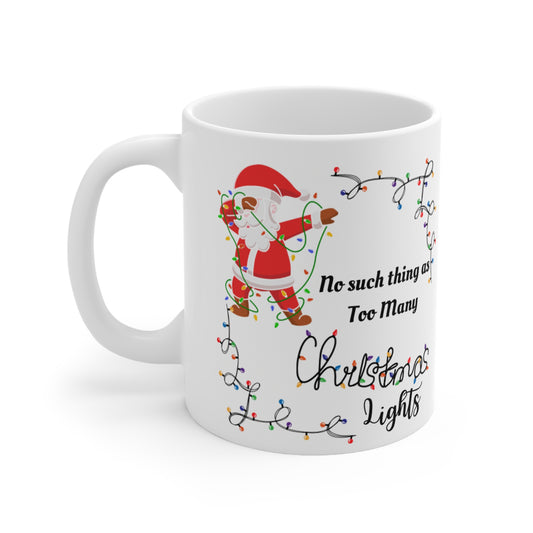 Christmas Lights Mug 11oz