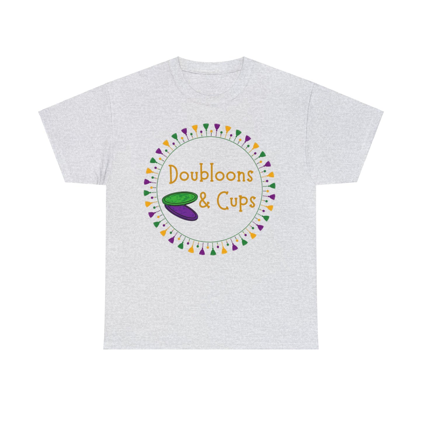 Doubloons and Cups Mardi Gras - Cotton Tee