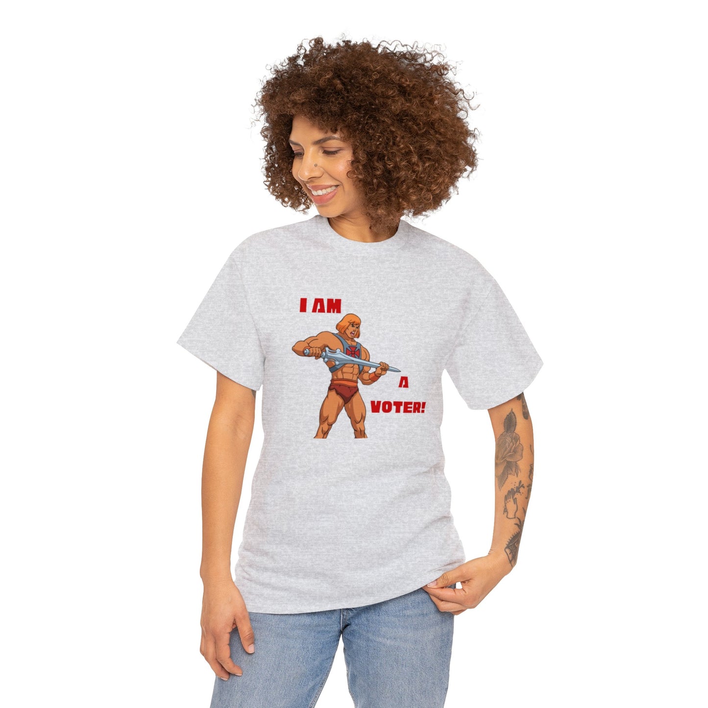 He-Man Voter - Unisex Heavy Cotton Tee