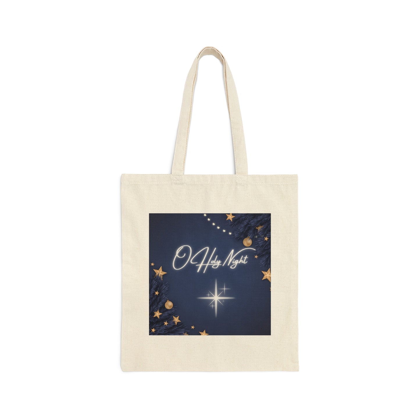 O Holy Night - Cotton Canvas Tote Bag