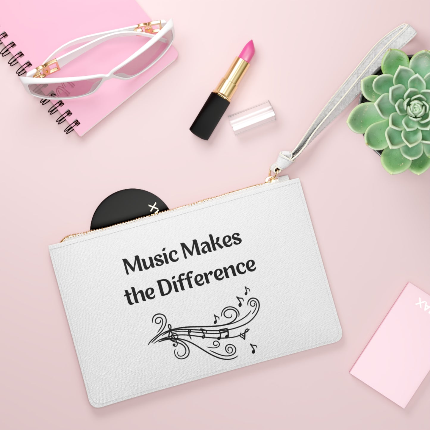 Music Makes the Difference - Clutch Bag