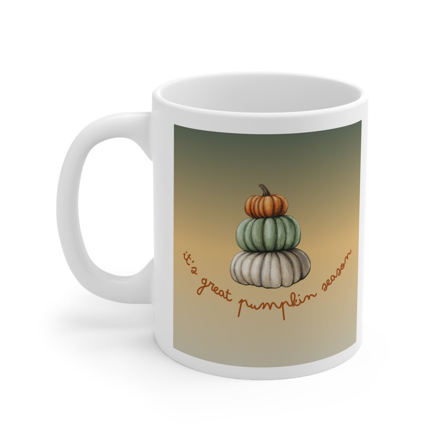 Great Pumpkin Season Mug 11oz