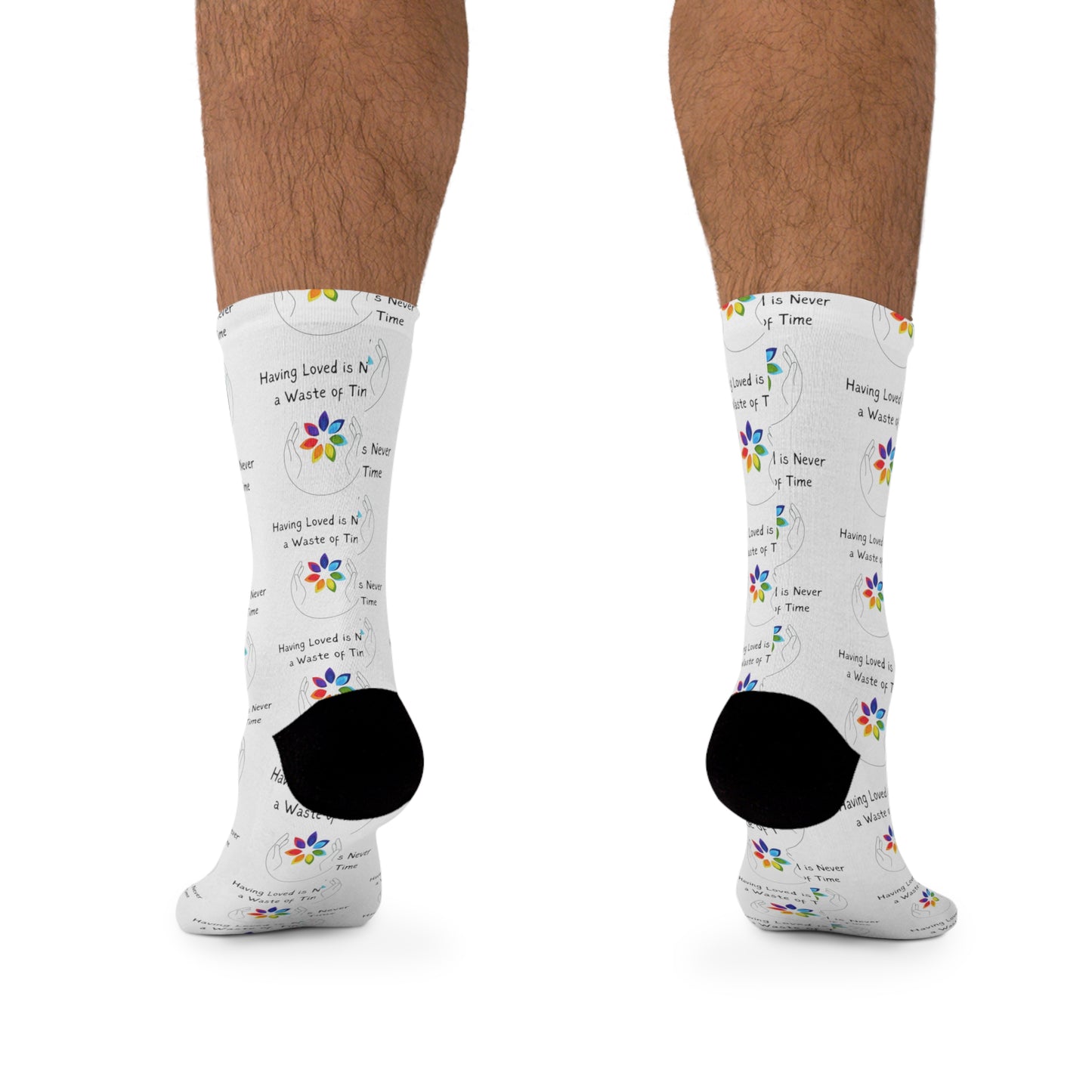 Love is Never Wasted - Recycled Poly Socks