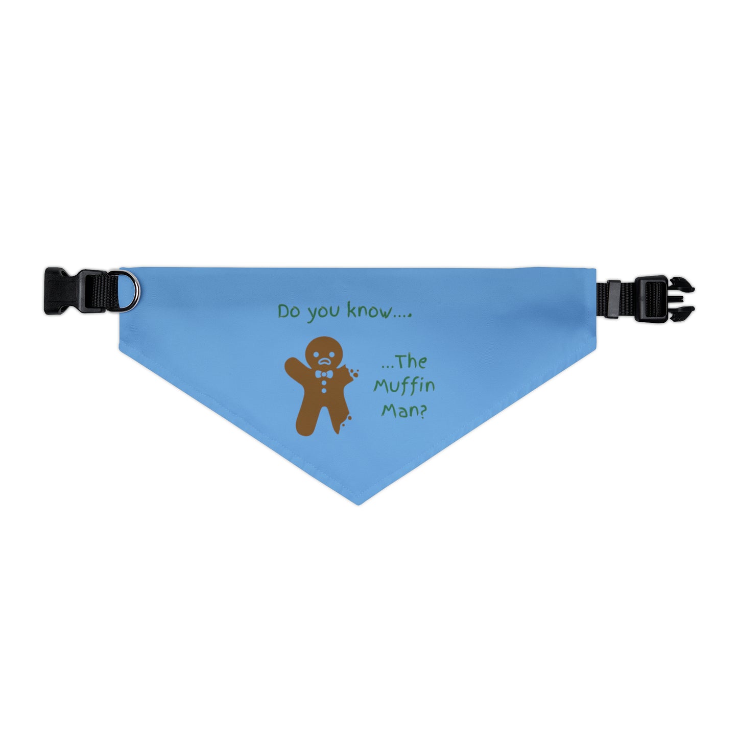 The Muffin Man - Pet Bandana Collar