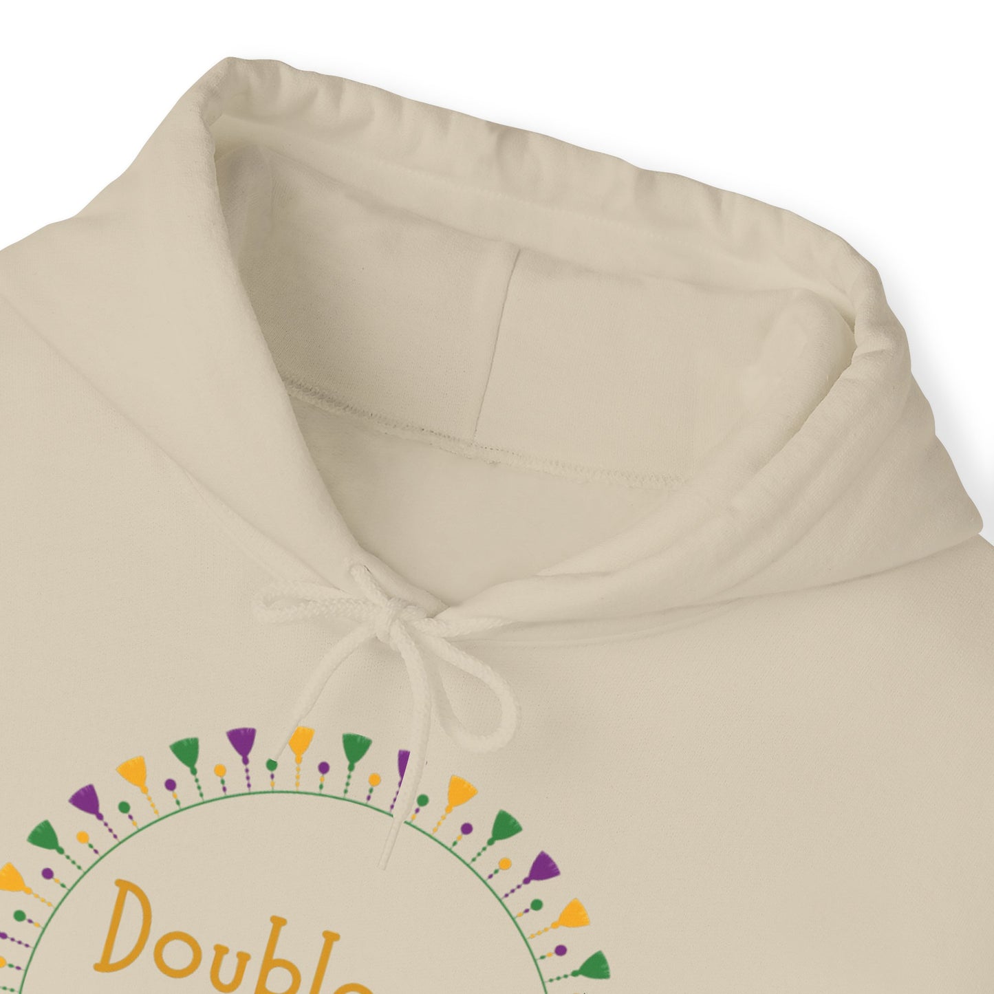 Doubloons and Cups Mardi Gras - Hooded Sweatshirt