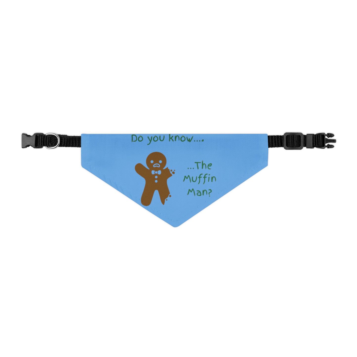 The Muffin Man - Pet Bandana Collar