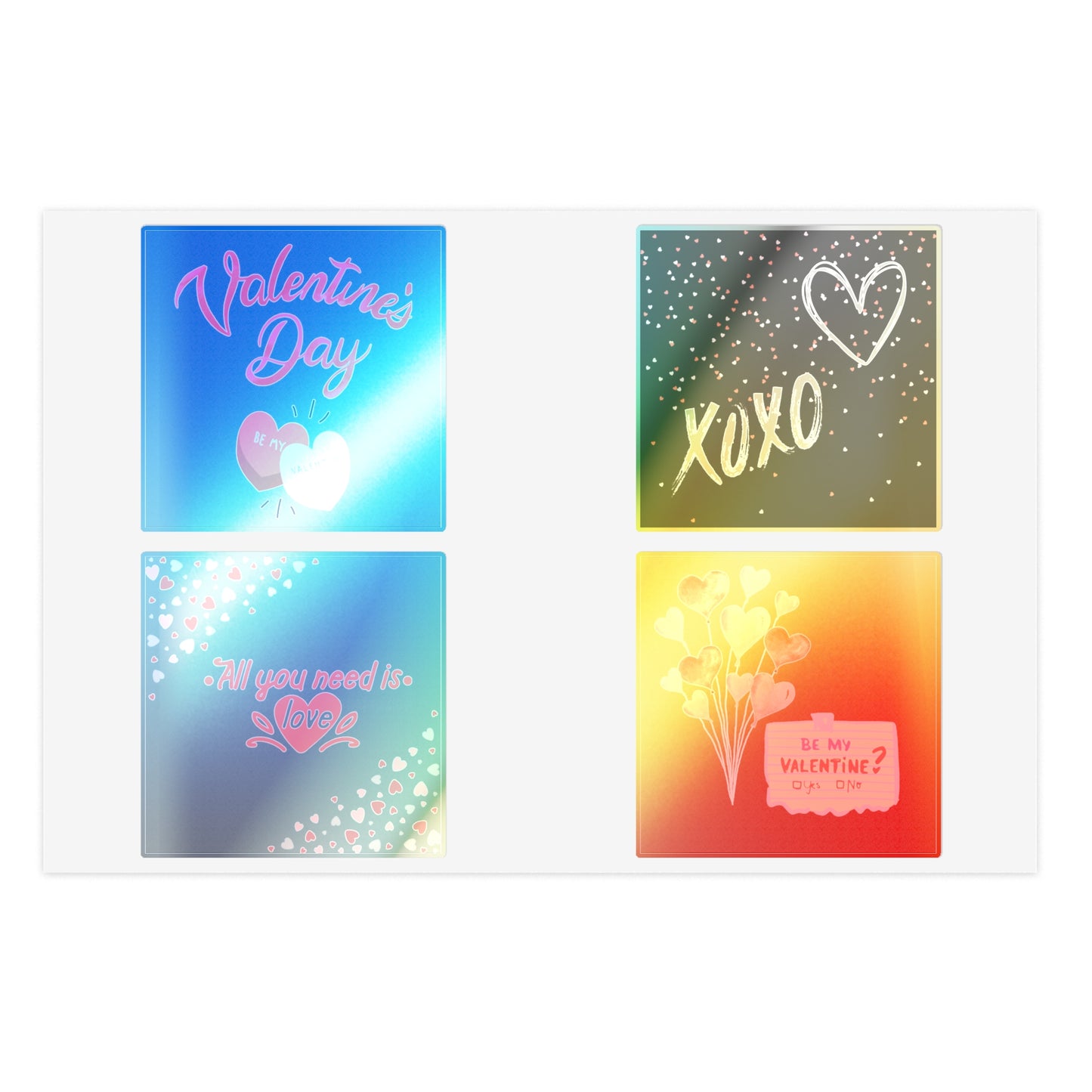 Valentines Day Sticker Sheets