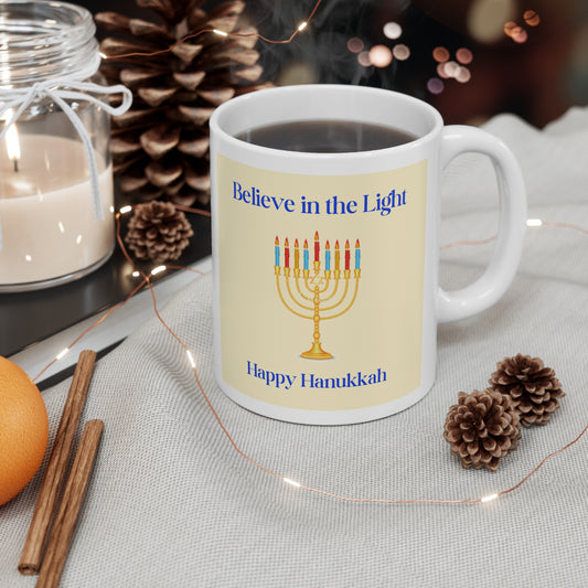 Hanukkah- Ceramic Mug 11oz